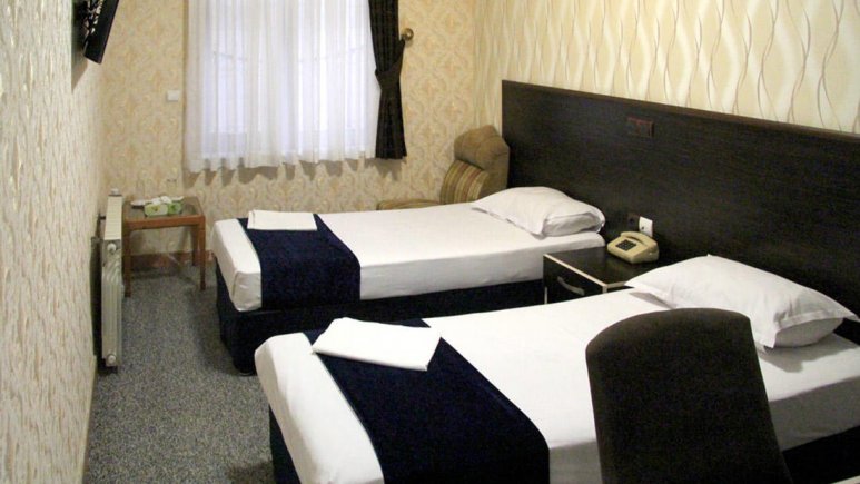 اتاق دو تخته توئین هتل تابان تهران